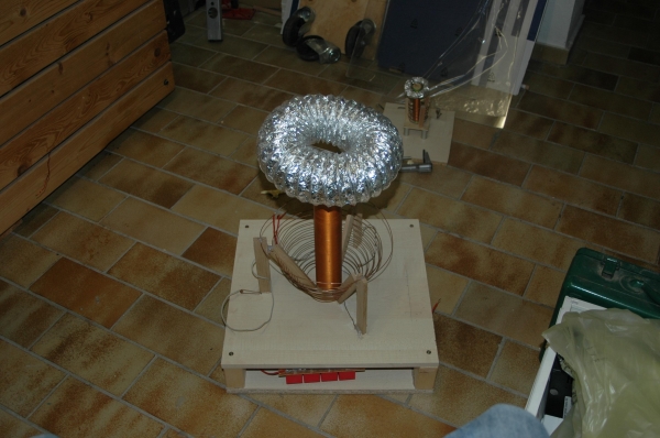 fertig aufgebauter Trafo